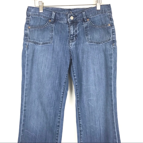 Old Navy The Diva Low Rise Jeans 6 Women Blue - Picture 2 of 8